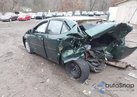 2014 Toyota Corolla Le из США, поврежденный, VIN 2T1BURHE2EC011600